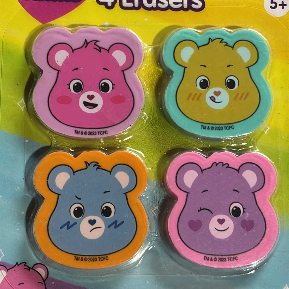 Care Bears Eraser Party Favors Care Bear ERASERS NEW Set of 13
